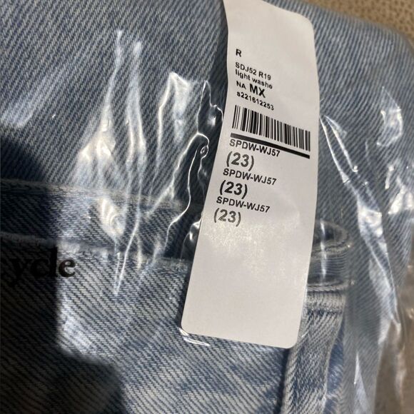 NWT superdown bailee butt slit jeans high rise slim skinny blue Revolve 23 - Picture 12 of 16